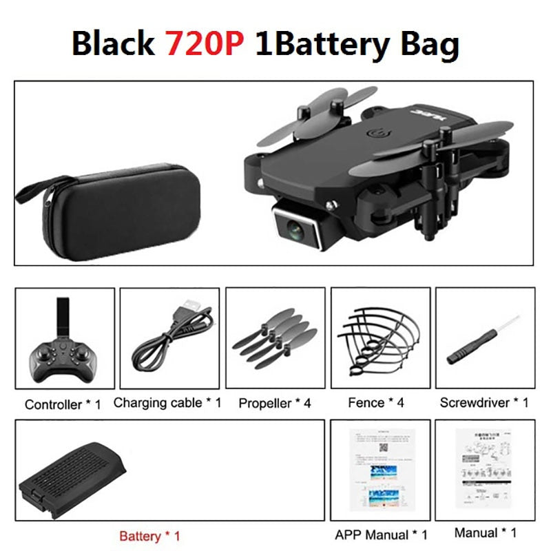 S66 Mini RC Drone 4K HD Camera Professional Aerial Photography Helicopter Gravity Induction Folding Quadcopter