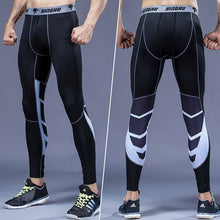 Load image into Gallery viewer, Men&#39;s Compression Pants Male Tights Leggings for Running Gym Sport Fitness Quick Dry Fit Joggings Workout White Black Trousers
