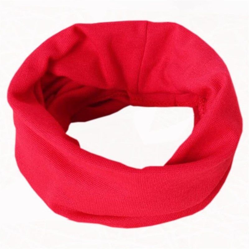 Unisex Kids Knitted Hat Cap Boys Girls Knitted Cap Winter Warm Solid Color Children Hat