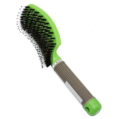 7 Color Women Hair Scalp Massage Comb Bristle Nylon Hairbrush Wet Curly Detangle Hair Brush for Salon Hairdressing Styling Tools