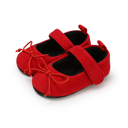 New Flower Embroidery Baby Girl Shoes Cotton Non-slip Soled Toddler Shoes Spring Summer Baby Shoes Princess Girls First Walkers