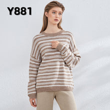 Load image into Gallery viewer, Aachoae Autumn Winter Women Knitted Turtleneck Cashmere Sweater 2020 Casual Basic Pullover Jumper Batwing Long Sleeve Loose Tops
