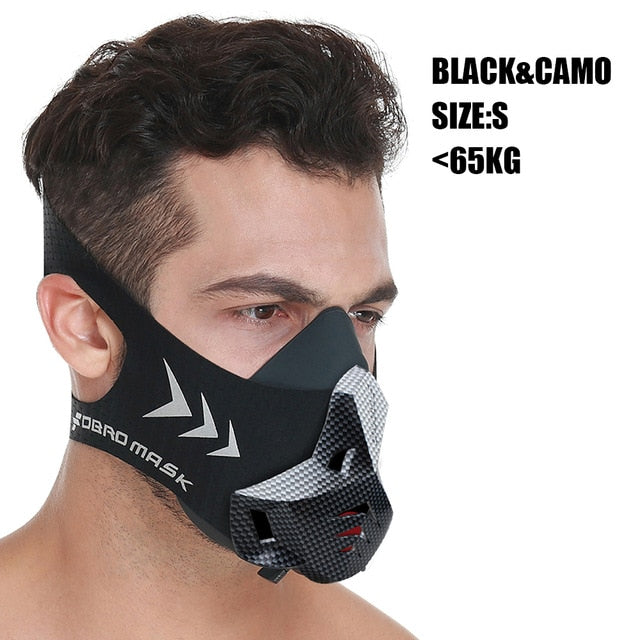 FDBRO Sport Mask Training Sports Mask 3.0 Running Masks For Fitness Gym Workout Resistance Elevation Cardio Endurance Breathing