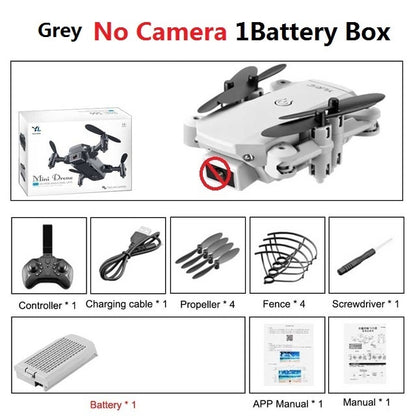 S66 Mini RC Drone 4K HD Camera Professional Aerial Photography Helicopter Gravity Induction Folding Quadcopter