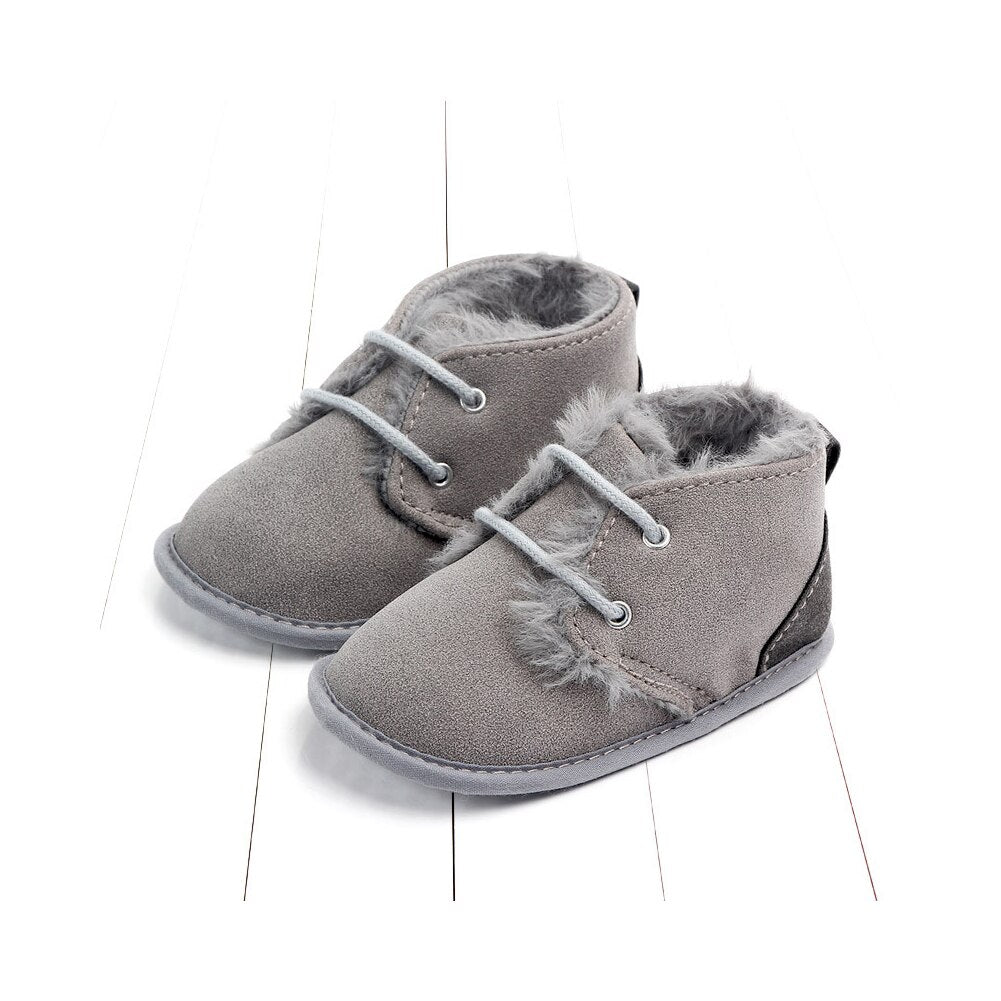 Citgeett 0-18M Baby Girls Boys Winter Warm Shoes First Walkers Sneakers Kids Crib Infant Footwear Boots Newborns Prewalkers