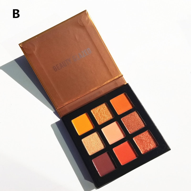 Beauty Glazed Gorgeous Me Makeup Eyeshadow Palette Shimmer Matte Glitter Eye shadow Pallete High Pigmented Eye Shadow