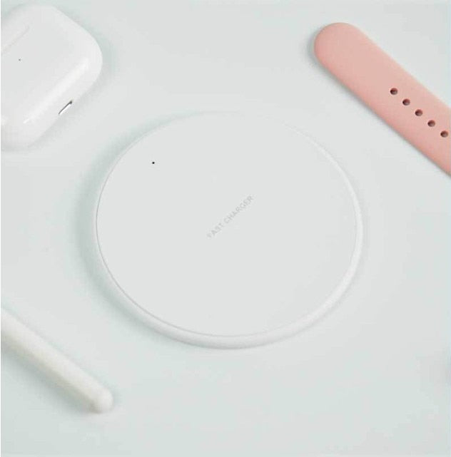 5/10W Qi Wireless Charger Fast Wireless Charging For IPhone 12 Samsung Xiaomi Phone Wireless Charger Board Wireless Charging Pad