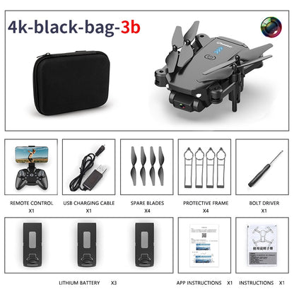 S603 RC Mini Drone With 4K HD Dual Camera Aerial Photography WIFI FPV Foldable Durable Quadcopter Height Hold Toys