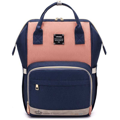 LEQUEEN Fashion Mummy Maternity Nappy Bag Large Capacity Baby Bag Travel Backpack Designer Nursing Bag for Baby Care