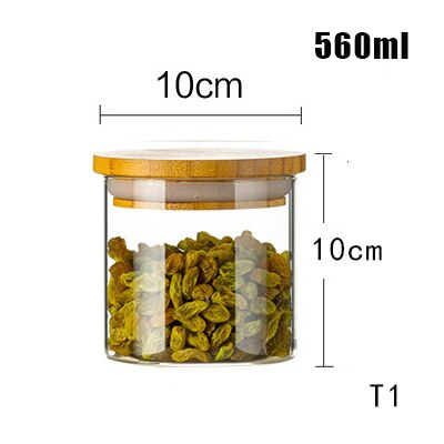 Mason candy Jar for Spices Glass Transparent Container Glass Jars with Lids Cookie Jar Kitchen Jars and Lids Small size Wholesal