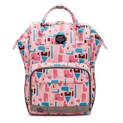 LEQUEEN Mummy Maternity Nappy Bag Large Capacity Baby Bag Travel Backpack Designer Nursing Bag for Baby Care