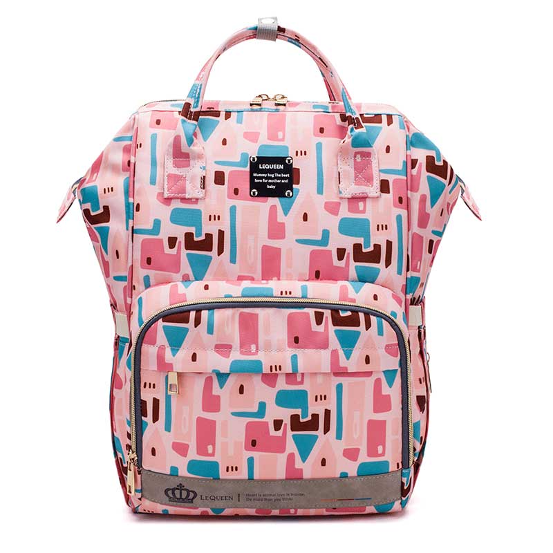 LEQUEEN Fashion Mummy Maternity Nappy Bag Large Capacity Baby Bag Travel Backpack Designer Nursing Bag for Baby Care