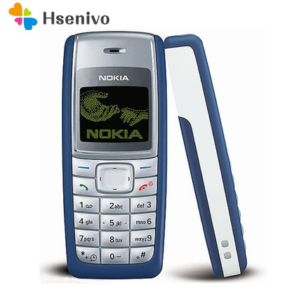Original Mobile Phone Nokia 1110 1110i Mobile Phone Unlocked Old Mobile Classic Phone 1 Year Warranty refurbished