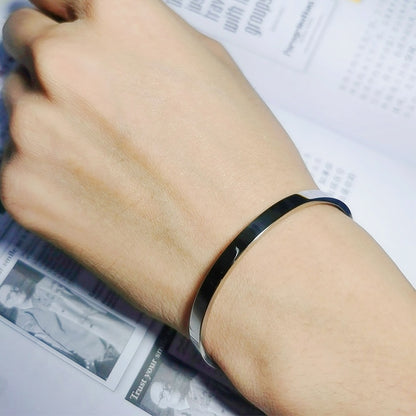 4mm wide stainless steel bracelet