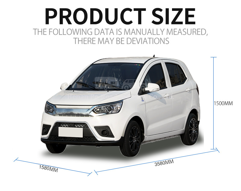 Henan White Electric Hybrid Vehicle Car