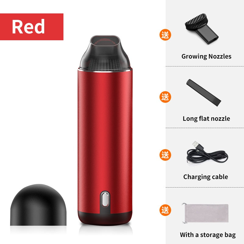 5000Pa Car Vacuum Cleaner Wireless Portable Handheld Super suction Mini Vacuum Cleaners for Car Aspirator AUTO Interior Cleaning