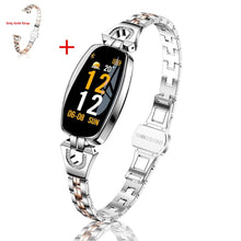 将图片加载到图库查看器，H8 Smart Watch Women Lady Blood Pressure Watch Heart Rate Monitor Fitness Tracker Smart Bracelet IP67 Waterproof Smartwatches
