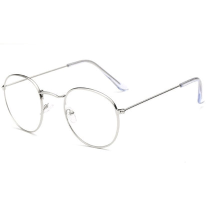 Computer Glasses Anti Blue Ray Glasses Blue Light Blocking Glasses Optical Eye Spectacle UV Blocking Gaming Filter Round Glasses
