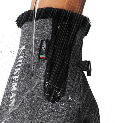 CUHAKCI Winter Mittens Touched Screen Gloves Waterproof Men Women Warm Windproof Bicycle Anti Slip Ski Cycling Glove