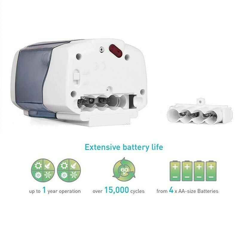 700ml Automatic Sensor Soap Dispenser Wall Mounted Bathroom Liquid Sanitizer Dispenser Touchless Kitchen Household Soap Dispense