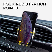 Load image into Gallery viewer, Smart Sensor Car Phone Holder Fast Charging Wireless Chargers Universal Car Holder For iPhone For Huawei AI Wireless Charging
