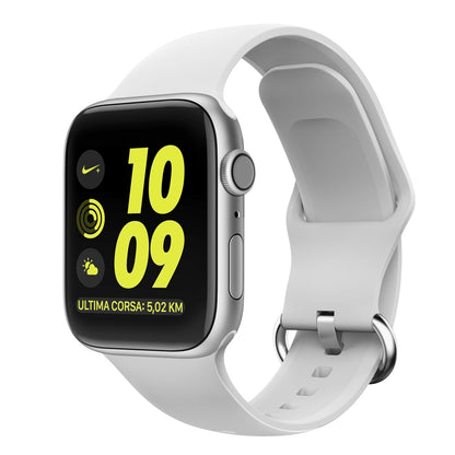 Silicone strap for Apple watch band 44mm 40mm iWatch band 38mm 42mm Sport watchband belt bracelet Apple watch series 3 4 5 se 6