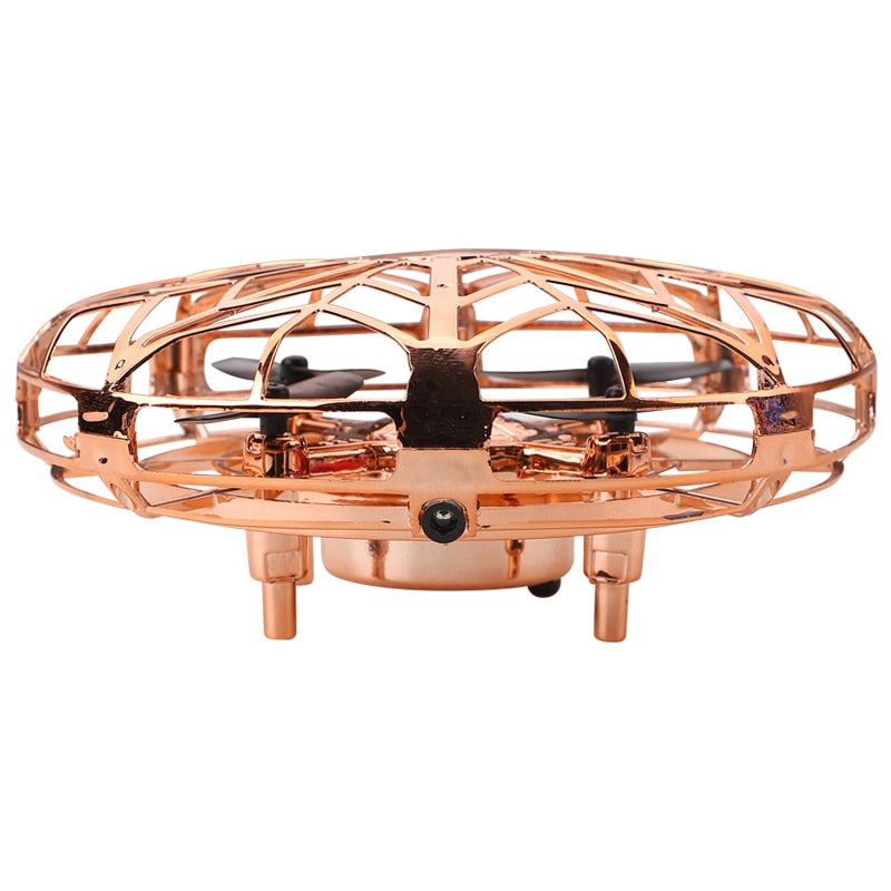 Mini Helicopter RC UFO Drone Aircraft Hand Sensing Infrared RC Quadcopter Electric Induction Toys for Children Christmas Gift