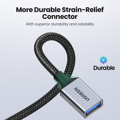 Ugreen USB 3.0 Cable USB Extension Cable Male to Female Data Cable USB3.0 Extender Cord for PC TV USB Extension Cable
