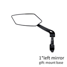 Load image into Gallery viewer, EasyDo Bicycle Rear View Mirror Bike Cycling Wide Range Back Sight Reflector Adjustable Left Right Mirror
