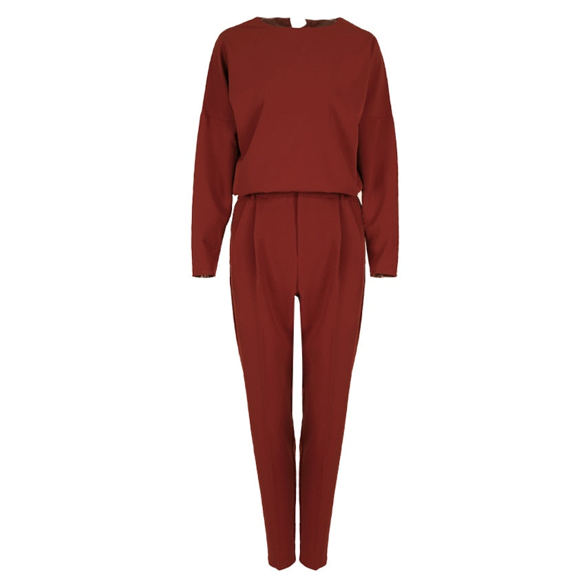 Mnealways18 Vintage Zipper Khaki Trousers Women High Waist Office Pants Ladies Brown Trousers Work Wear Autumn Long Pants 2020