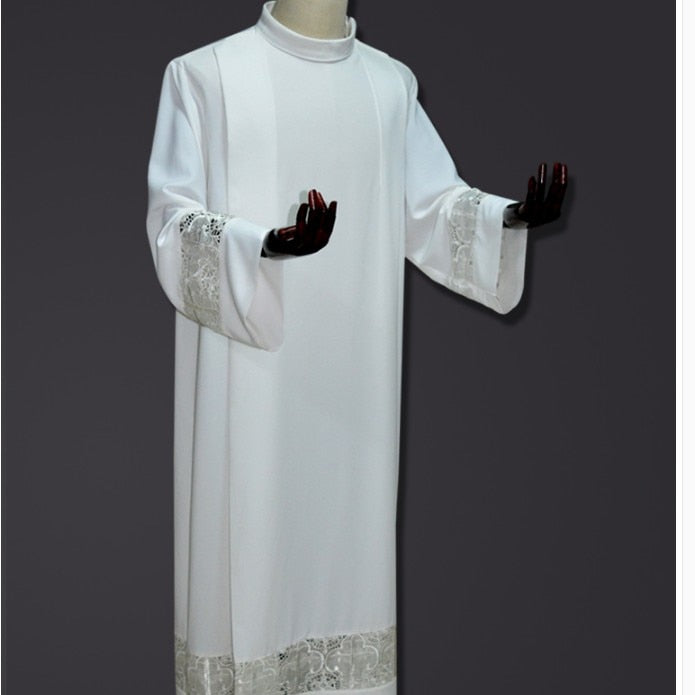 New Arrival Priest Sacrificial Clothing Christian Ceremonial Clothes Catholic Church Uniform Men's Clergy Robe Priest Uniforms
