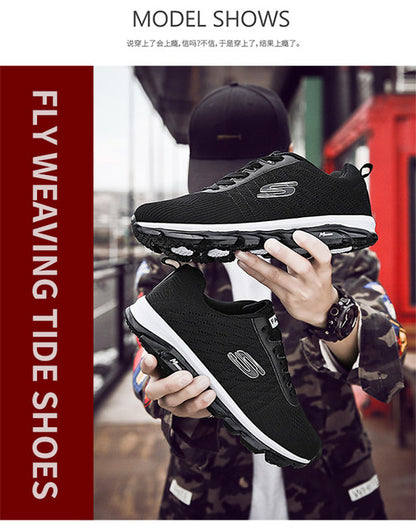 Unisex Mesh Breathable Running Shoes Men Women Sneakers