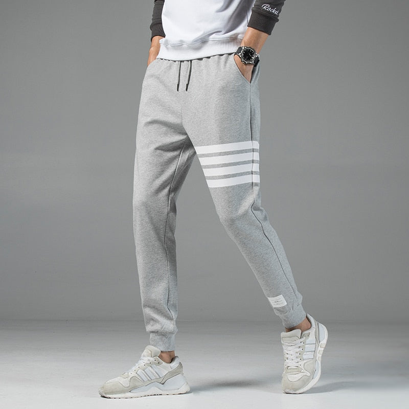 Men's Casual Sweatpants Jogging Pants Solid High Street Trousers Men Joggers Oversize Brand High Quality Men's Pants 4XL