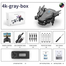 Cargar imagen en el visor de la galería, S603 RC Mini Drone With 4K HD Dual Camera Aerial Photography WIFI FPV Foldable Durable Quadcopter Height Hold Toys
