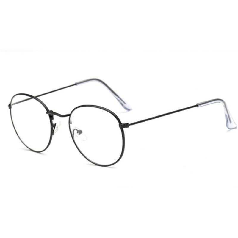 Computer Glasses Anti Blue Ray Glasses Blue Light Blocking Glasses Optical Eye Spectacle UV Blocking Gaming Filter Round Glasses