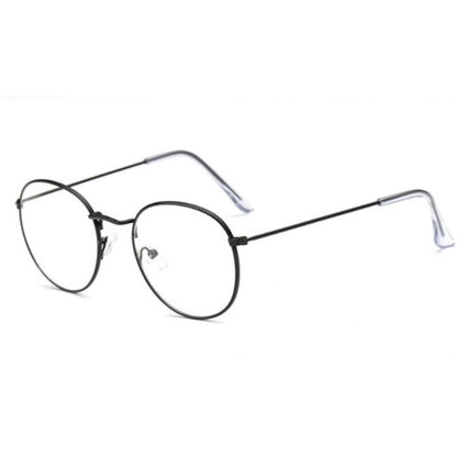 Computer Glasses Anti Blue Ray Glasses Blue Light Blocking Glasses Optical Eye Spectacle UV Blocking Gaming Filter Round Glasses