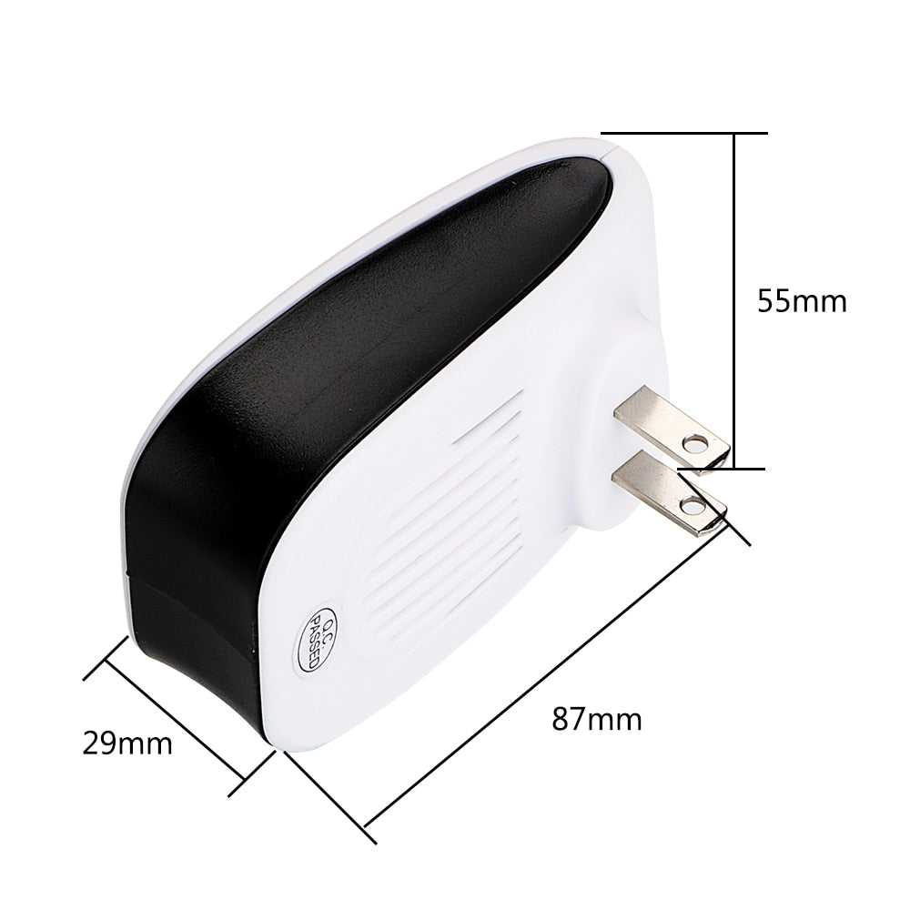 NICEYARD Electronic Mosquito Repellent Rodent Contro Indoor Cockroach Mosquito Insect Killer Ultrasonic Pest Repeller EU/US Plug