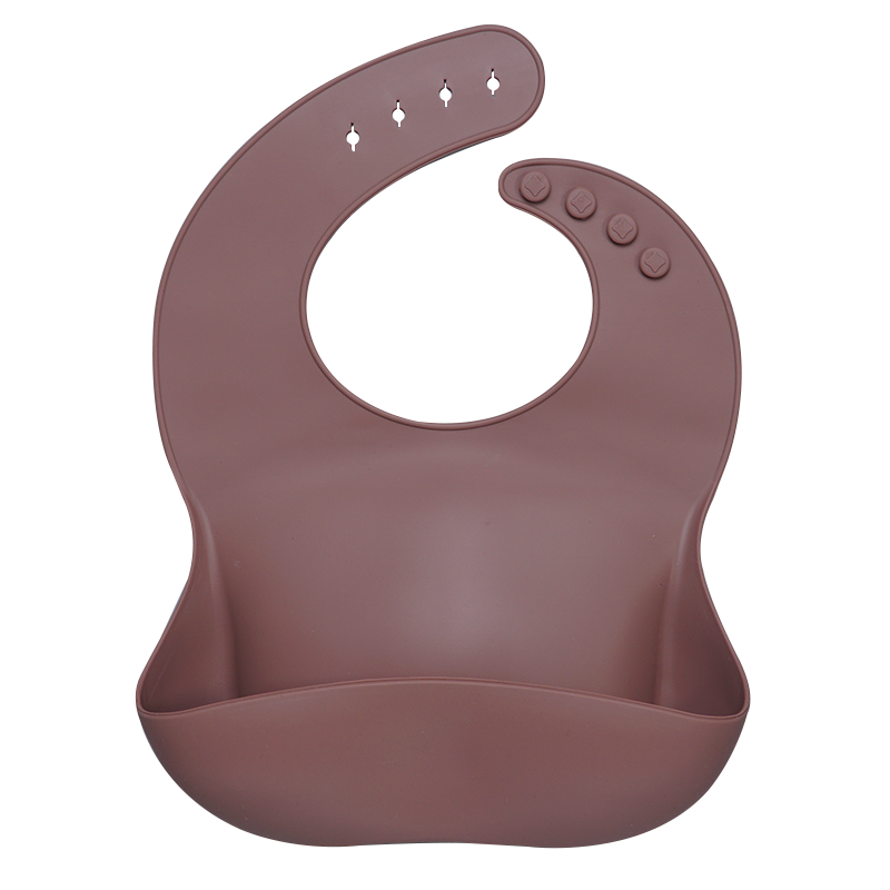 Fashionable Silicon Breastplate Baby Bib Waterproof Solid Infant Bandana Bibs Newborn Feeding Burp Cloth Drooling Scarf Dropship
