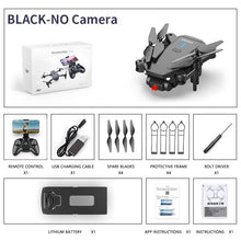 将图片加载到图库查看器，S603 RC Mini Drone With 4K HD Dual Camera Aerial Photography WIFI FPV Foldable Durable Quadcopter Height Hold Toys
