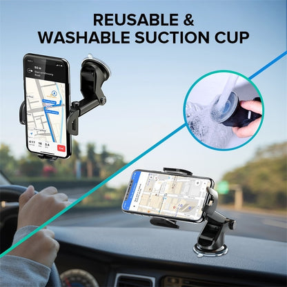 INIU Sucker Car Phone Holder Mount Stand GPS Telefon Mobile Cell Support For iPhone 12 11 Pro Max X 7 8 Plus Xiaomi Redmi Huawei