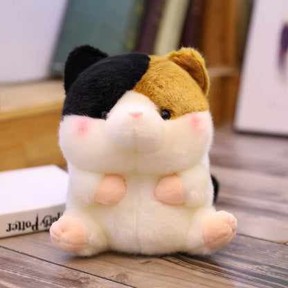 Lovely Round Shape Fat Animals Plush Toys Husky Cow Cat Owl Cute Plush Doll Kids Soft Toys Birthday Gift