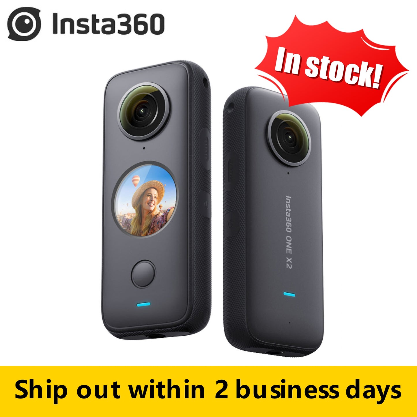 Insta360 One X2 360 Action Camera 5.7K VR Video 10M Waterproof Insta 360 One X2 Pocket Panorama Underwater Helmet Pro Sport Cam