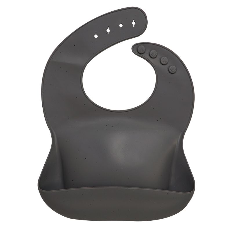 Fashionable Silicon Breastplate Baby Bib Waterproof Solid Infant Bandana Bibs Newborn Feeding Burp Cloth Drooling Scarf Dropship