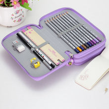 Charger l&#39;image dans la galerie, 36/48/72 Holes Oxford School Pencil Case Kawaii Penalty Pencilcase Large Pen Bag Box Multi Kids Multifunction Stationery Pouch
