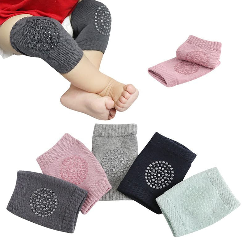 5 colors Infant Crawling Toddler Anti-fall Knitted Knee Pads Protector Baby Safety Kneepad Leg Warmer Girls Boys