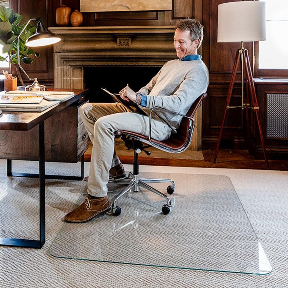 1.5mm Thick Rolling Chair Cushion Protection Pad for Home Office Hardwood Floor Protector