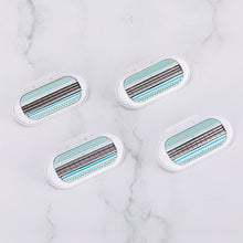 Charger l&#39;image dans la galerie, Female Safety Razor Blades Beauty Shaving For Women 3 Layer Blade Shaver Razor Blade Replacement Head For Gillette Venus
