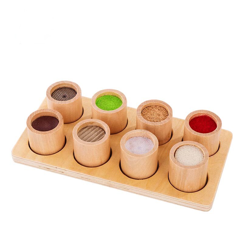 Wooden Montessori Baby Sensory Material Toy Kids Preschool Early Learning Educational Tactile Toys For Children gift