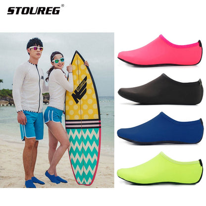 Men Women Water Shoes,Swimming Shoes Solid Color Summer Aqua Beach Shoes, Socks Seaside Sneaker slippers For Men, zapatos hombre