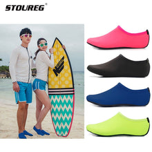 Cargar imagen en el visor de la galería, Men Women Water Shoes,Swimming Shoes Solid Color Summer Aqua Beach Shoes, Socks Seaside Sneaker slippers For Men, zapatos hombre
